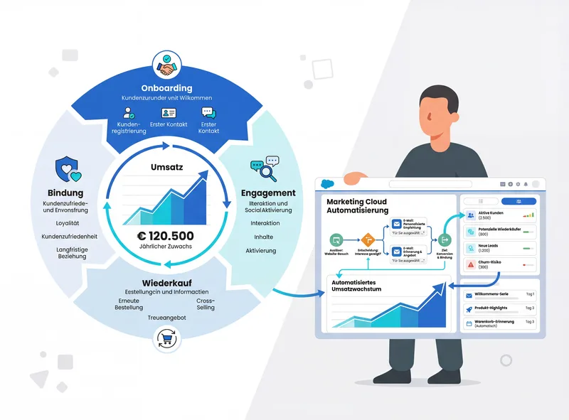 Salesforce Marketing Cloud Revenue Engine — Lifecycle Journeys und RFM-Segmentierung